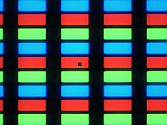 Phone display on microspectrometer